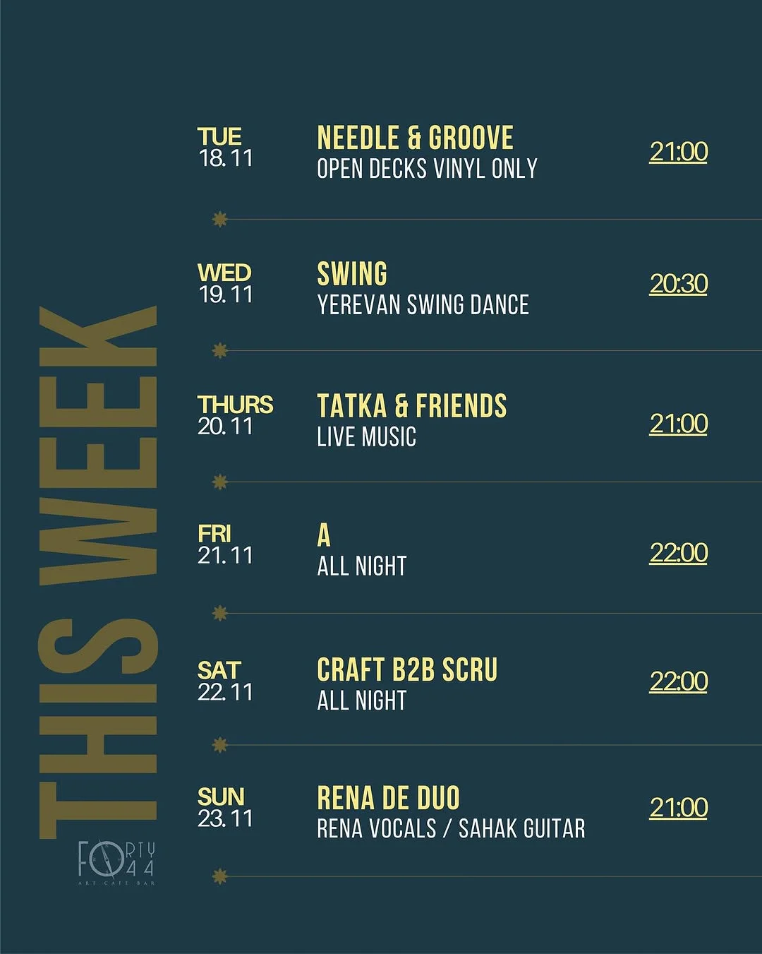 Swing Night — Yerevan Swing Dance