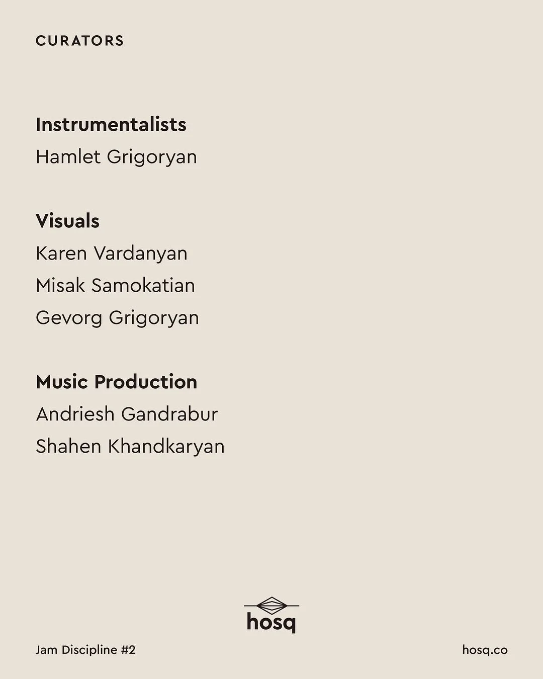 Jam Discipline