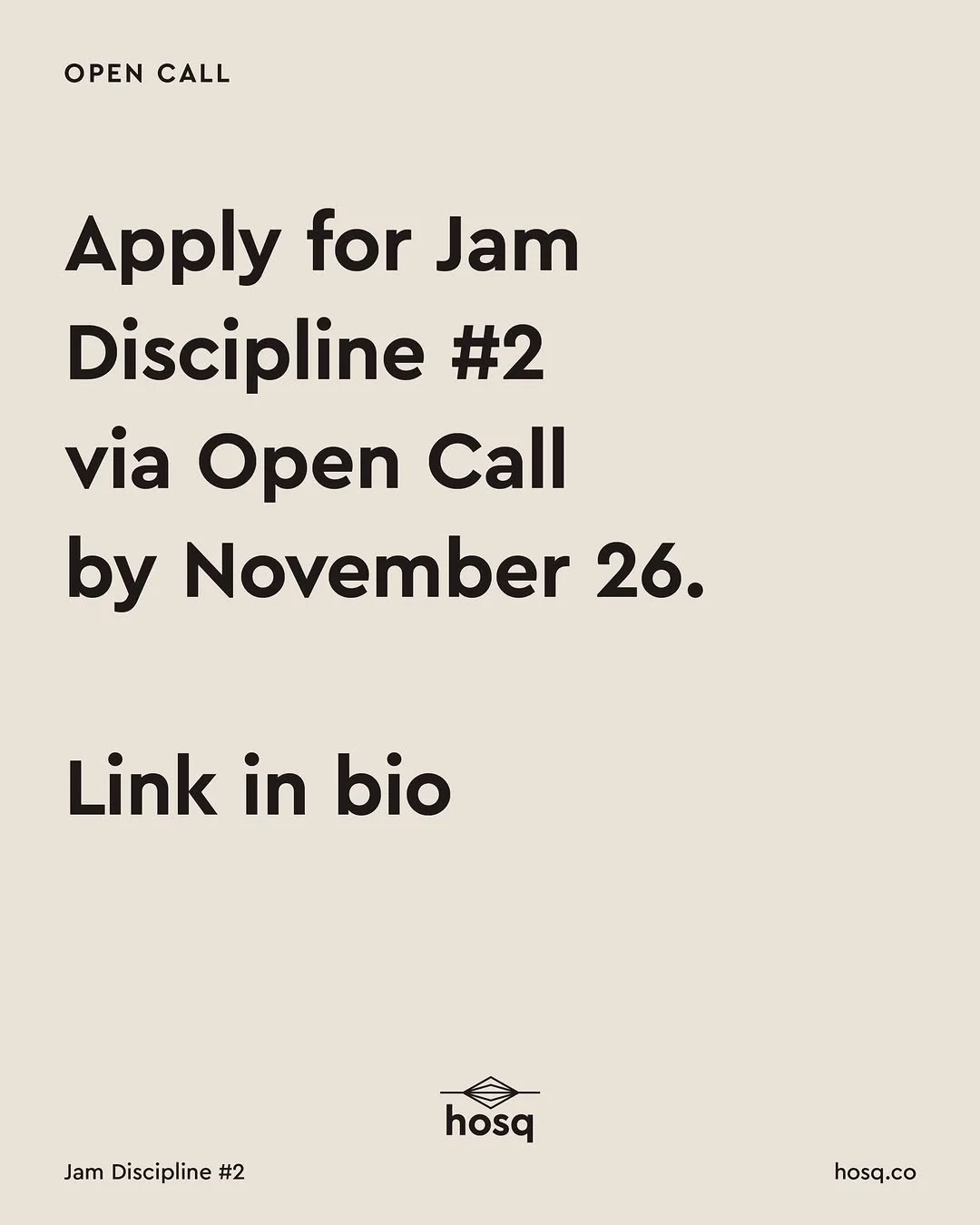 Jam Discipline
