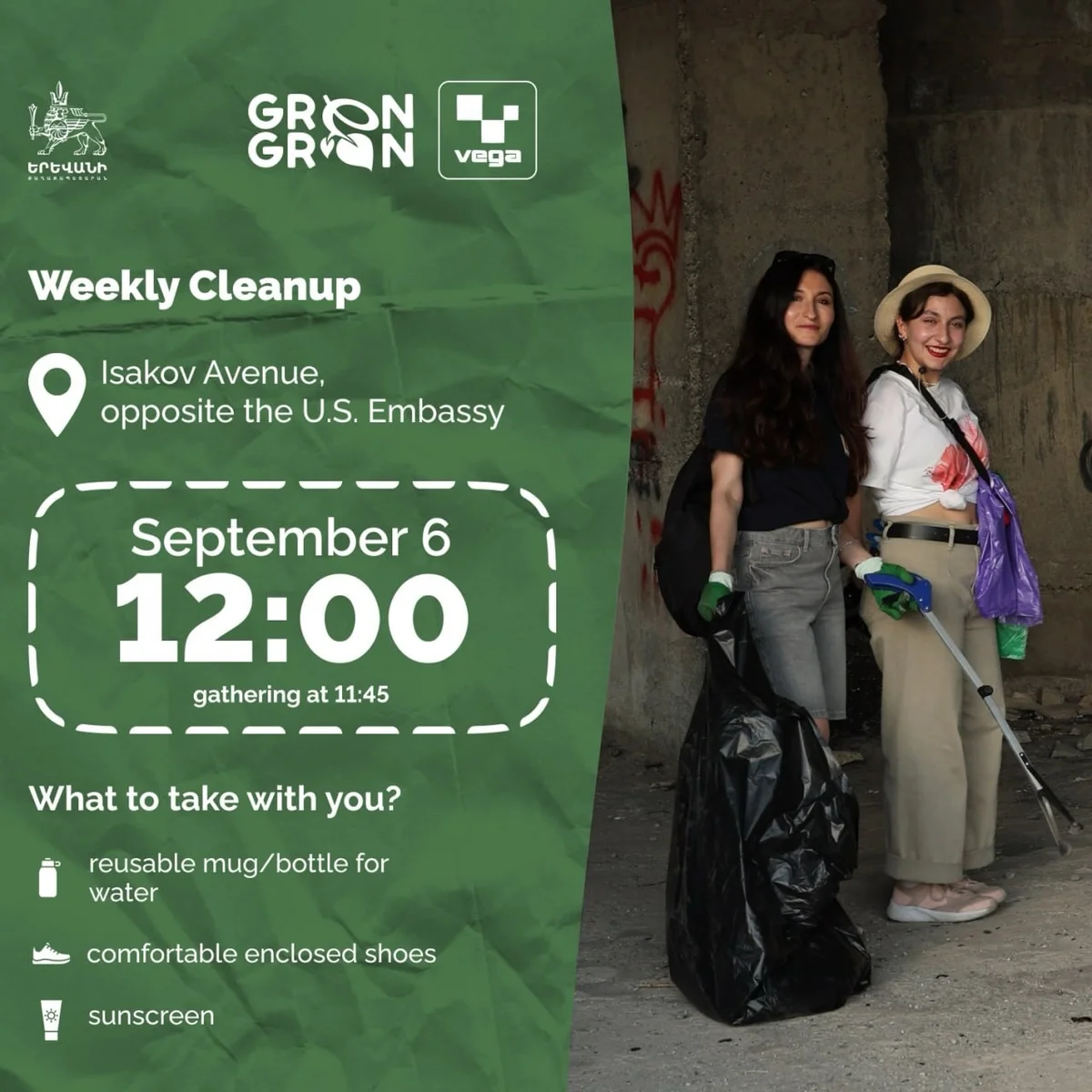 Isakov Avenue Cleanup
