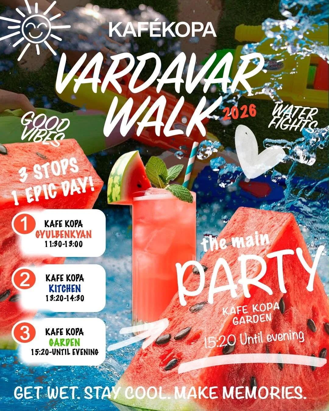 KAFÉKOPA Vardavar Walk