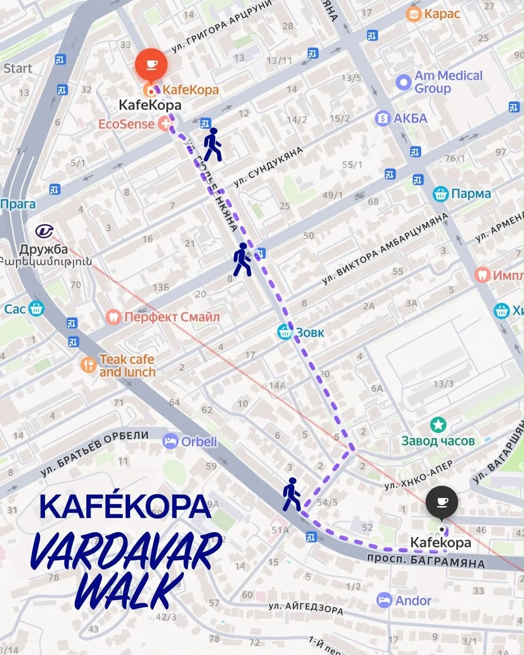 KAFÉKOPA Vardavar Walk