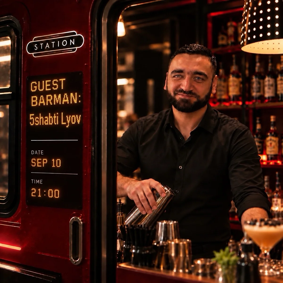 Guest Barman: 5shabti Lyov