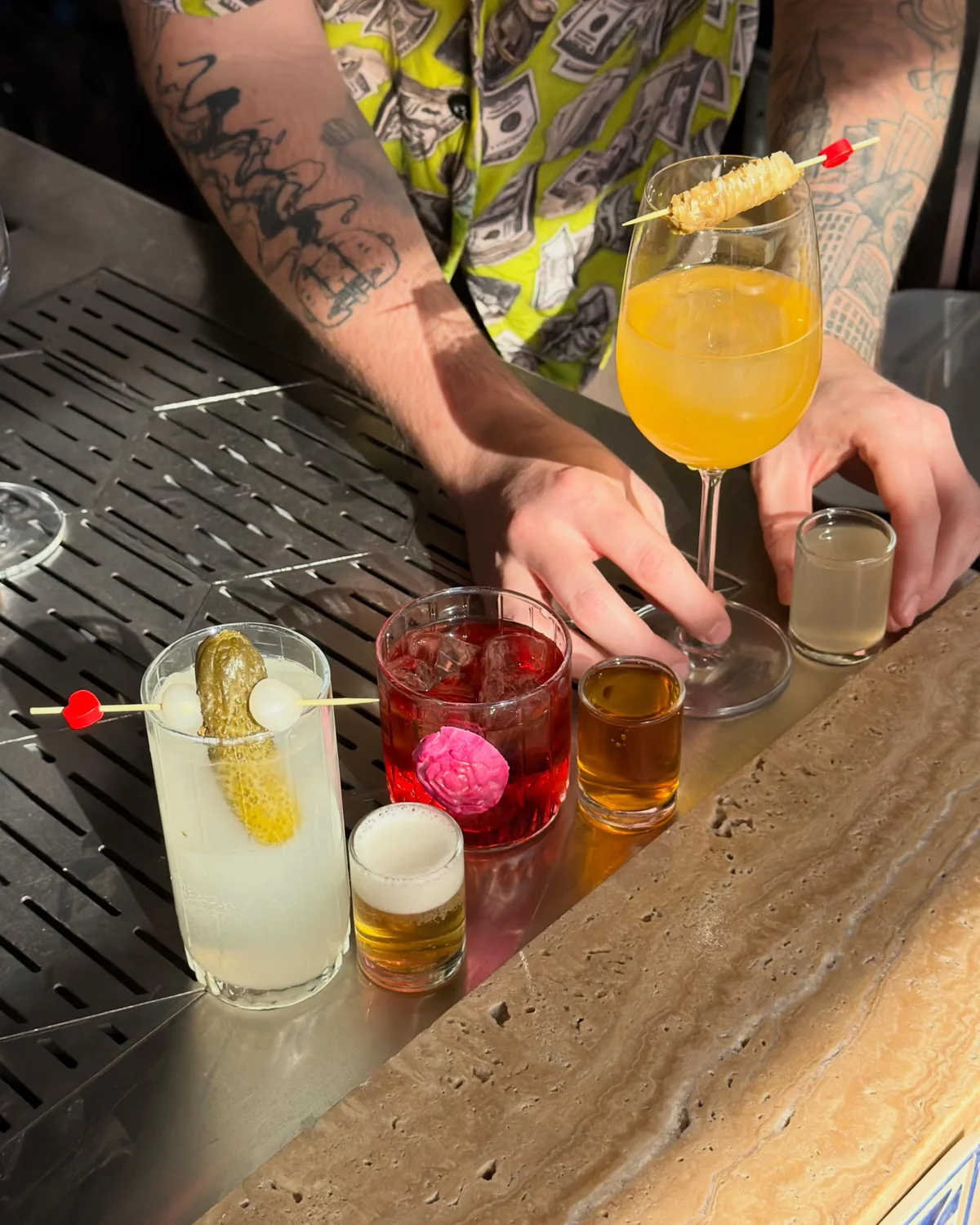 International Day of Yorsh. Friends Bartending