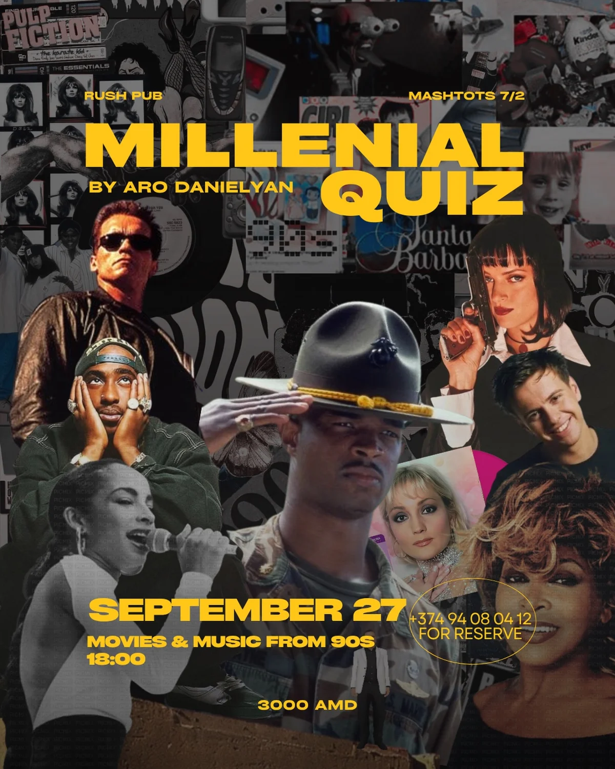 Millenial Quiz: 90s Movies & Music by Aro Danielyan