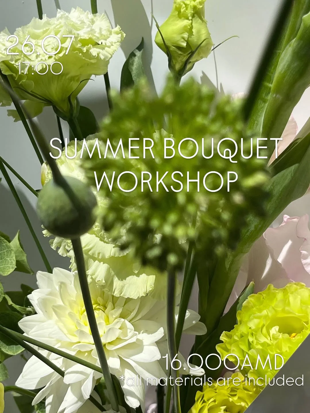 Summer Bouquet Workshop