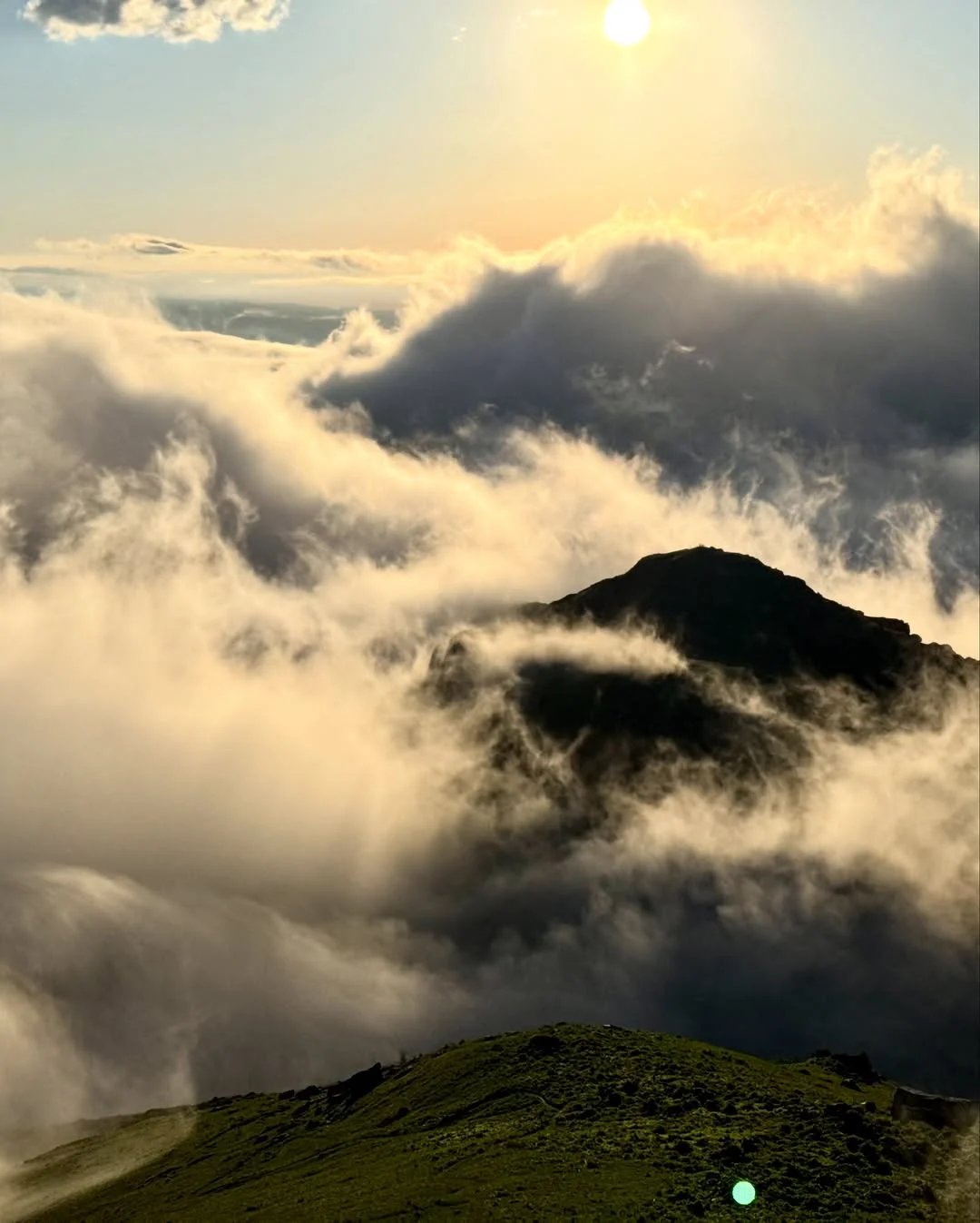 Climbing Mount Khustup