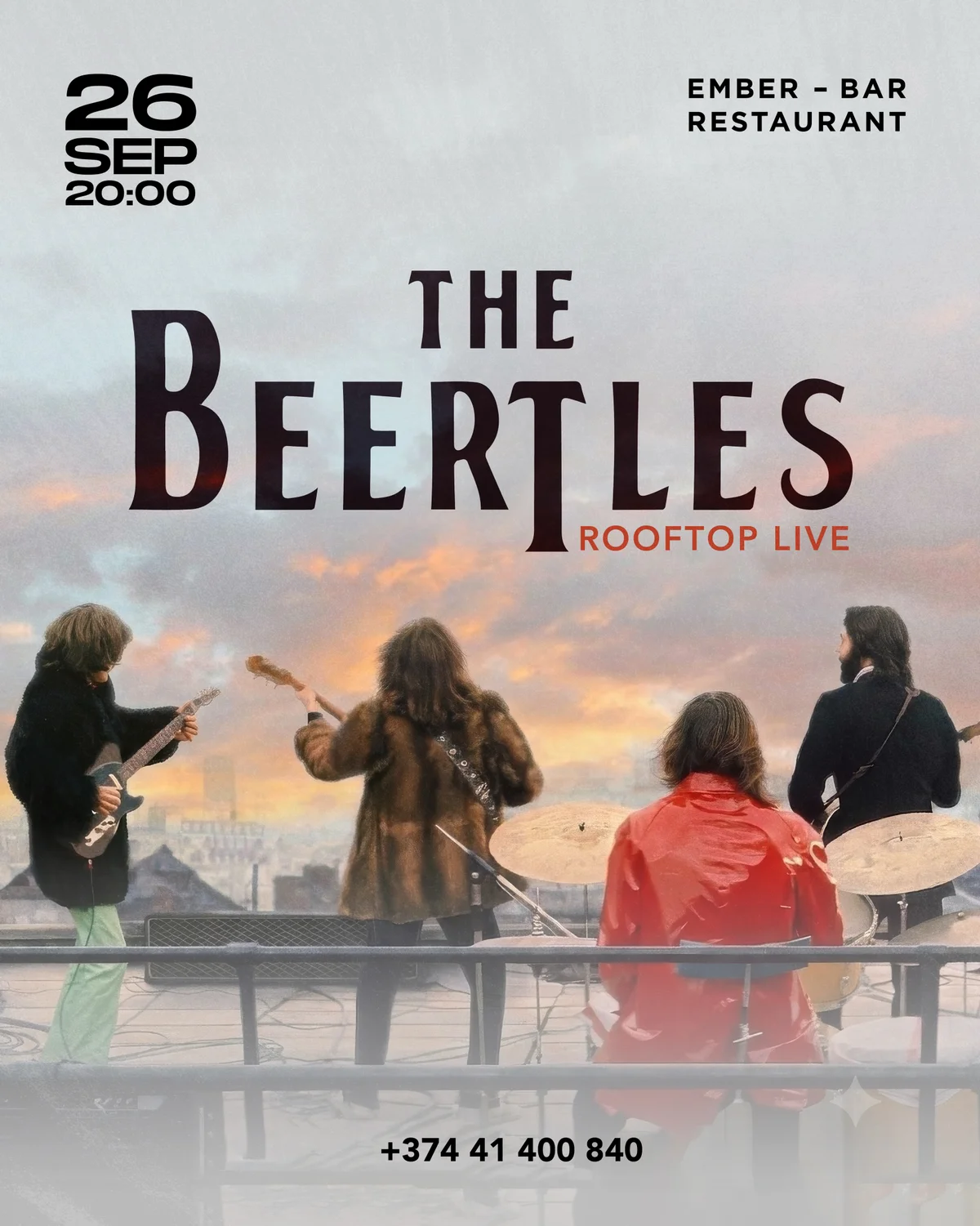 The Beertles Rooftop Live