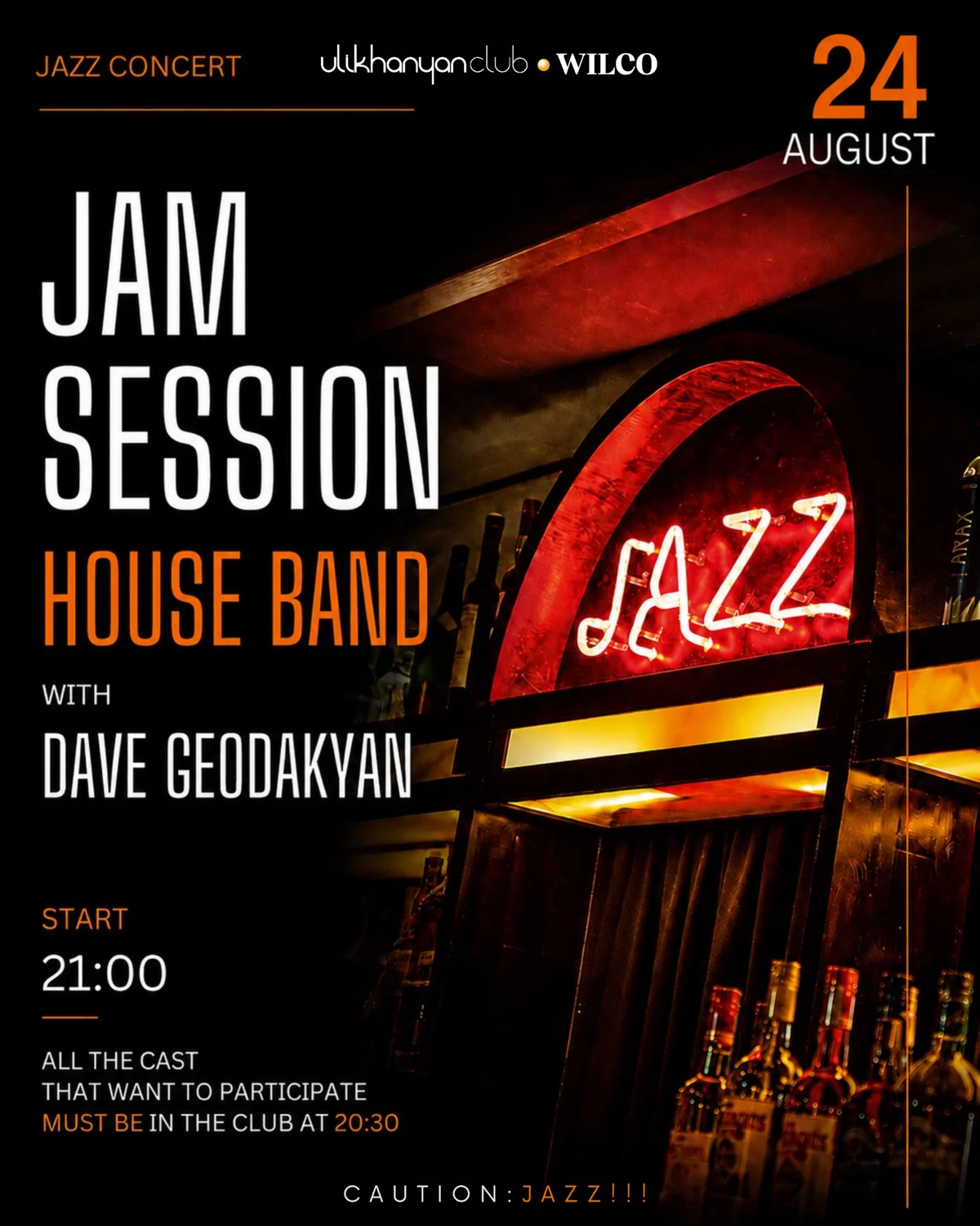 Jam Session с Dave Geodakyan