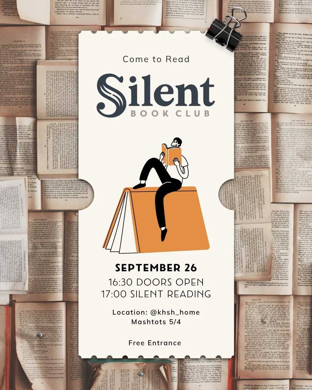 Silent Book Club EVN