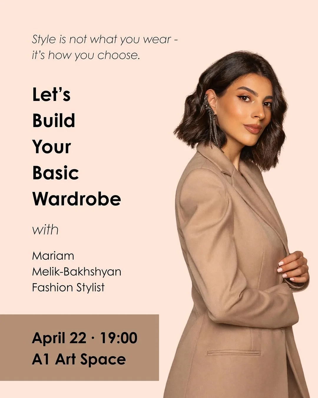 An Evening of Fashion, Style, and Choices with Mariam Melik-Bakhshyan