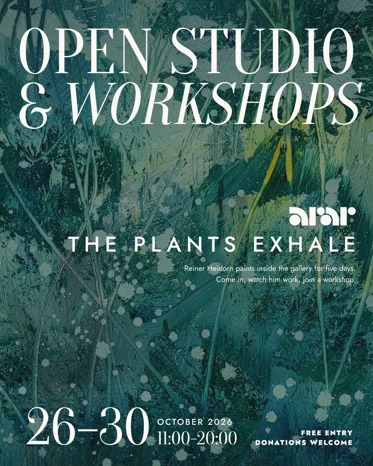 The Plants Exhale: Reiner Heidorn
