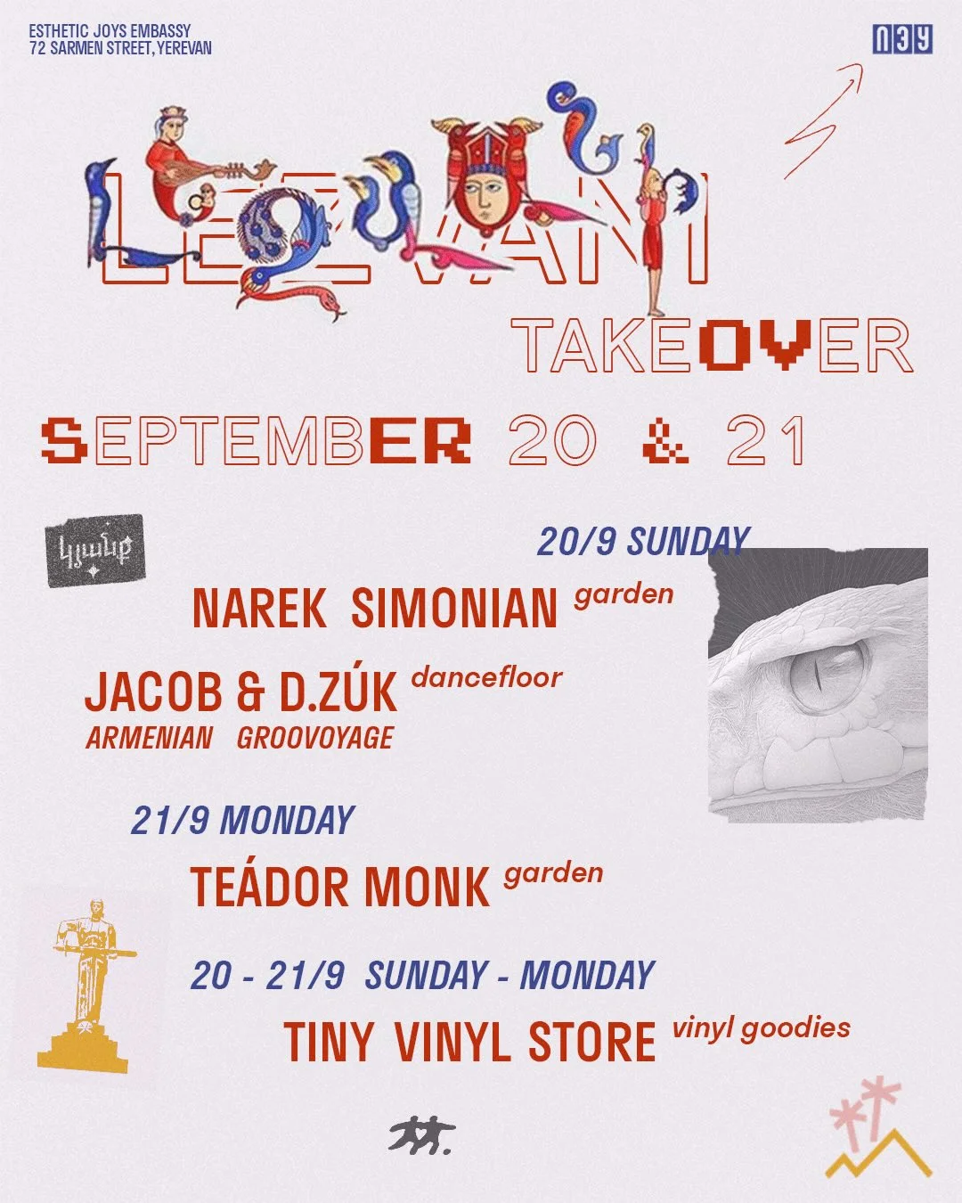 Lezvani Takeover: Narek Simonian & Armenian Groovoyage