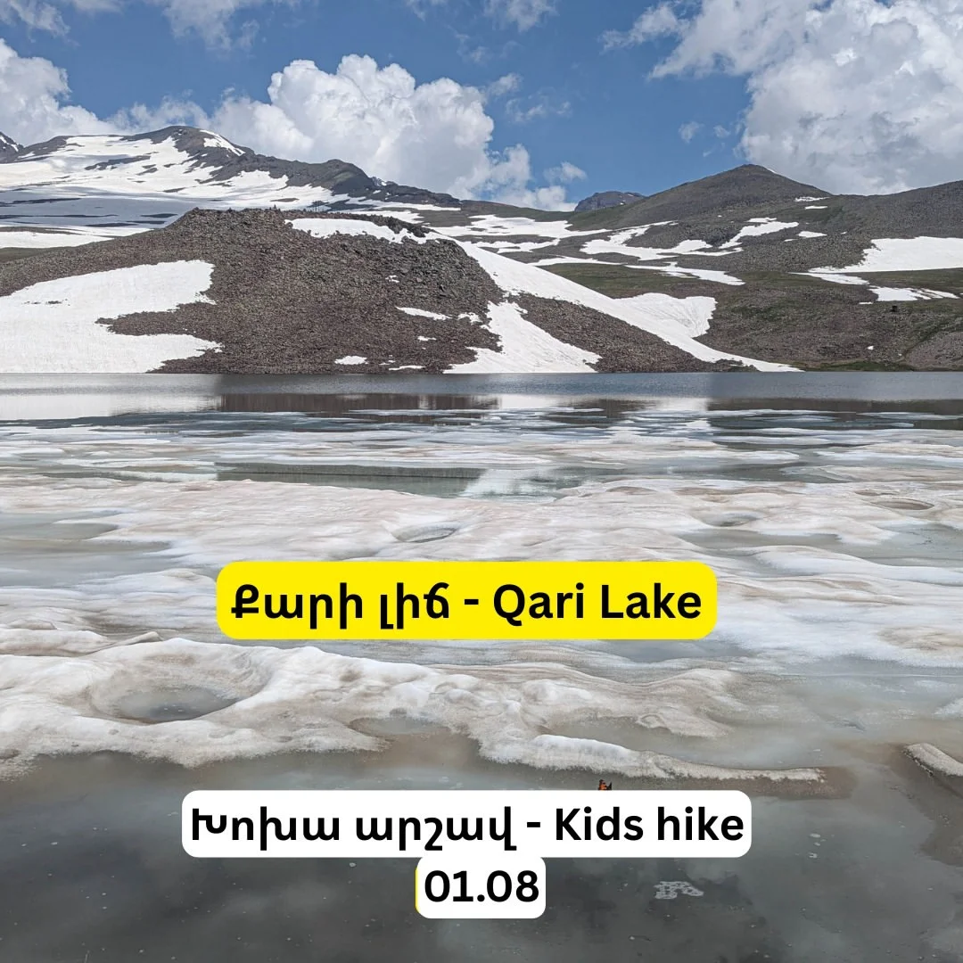 Kids Hike to Qari Lake