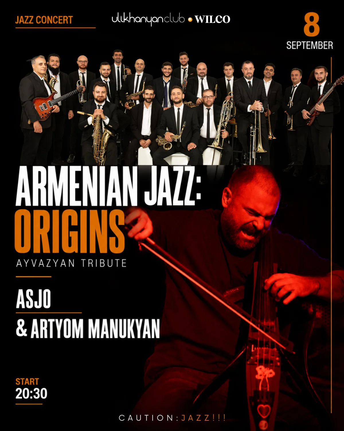 Armenian Jazz: Origins — Ayvazyan Tribute: ASJO & Artyom Manukyan