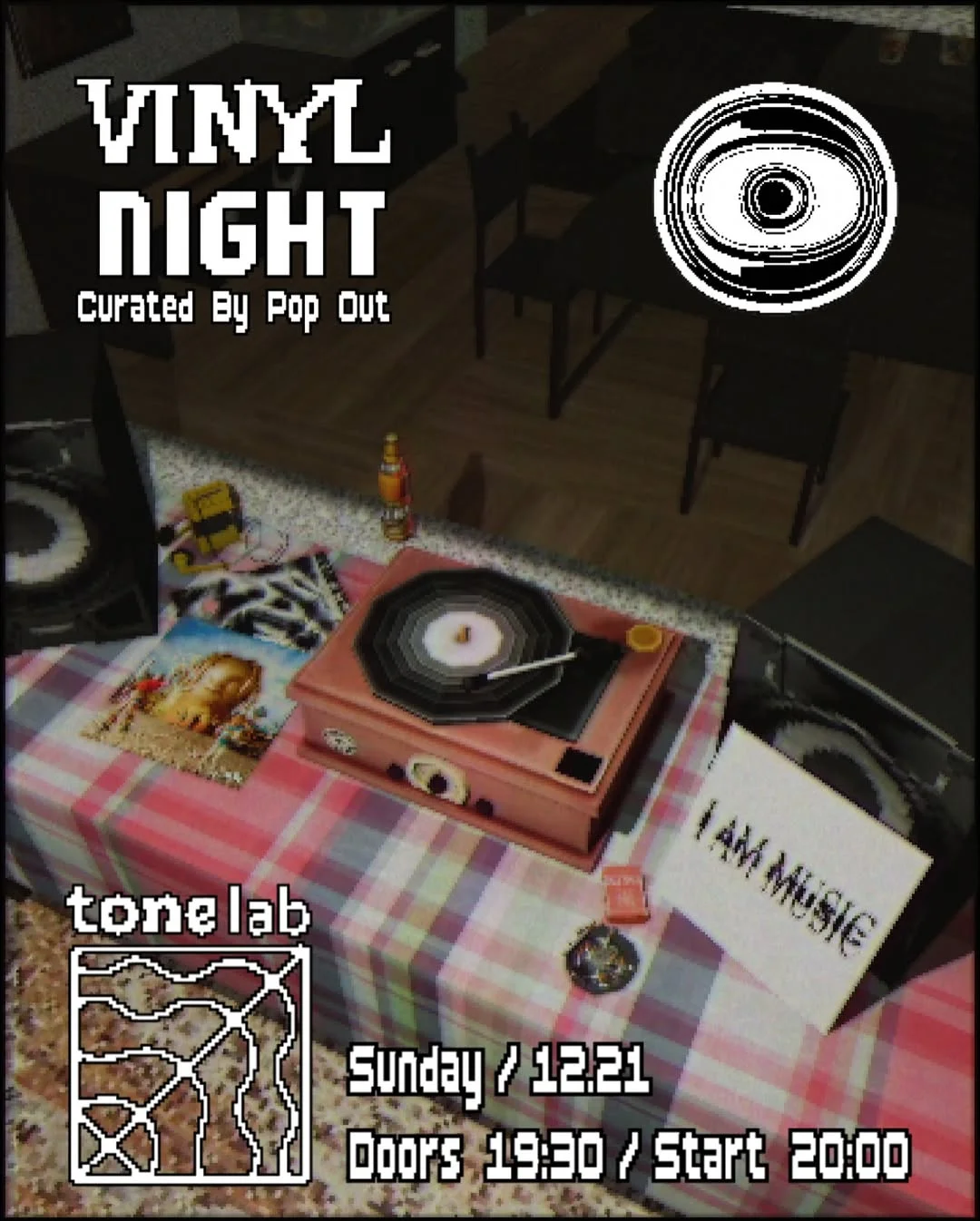 Pop Out x Tonelab Vinyl Night