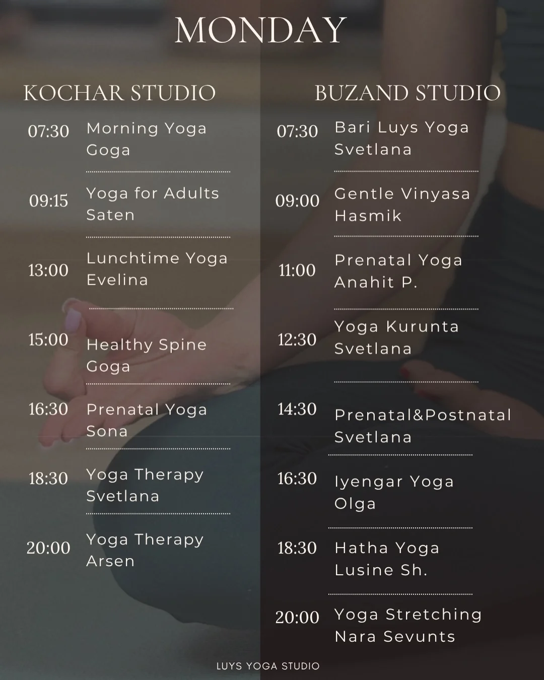 Iyengar Yoga with Olga