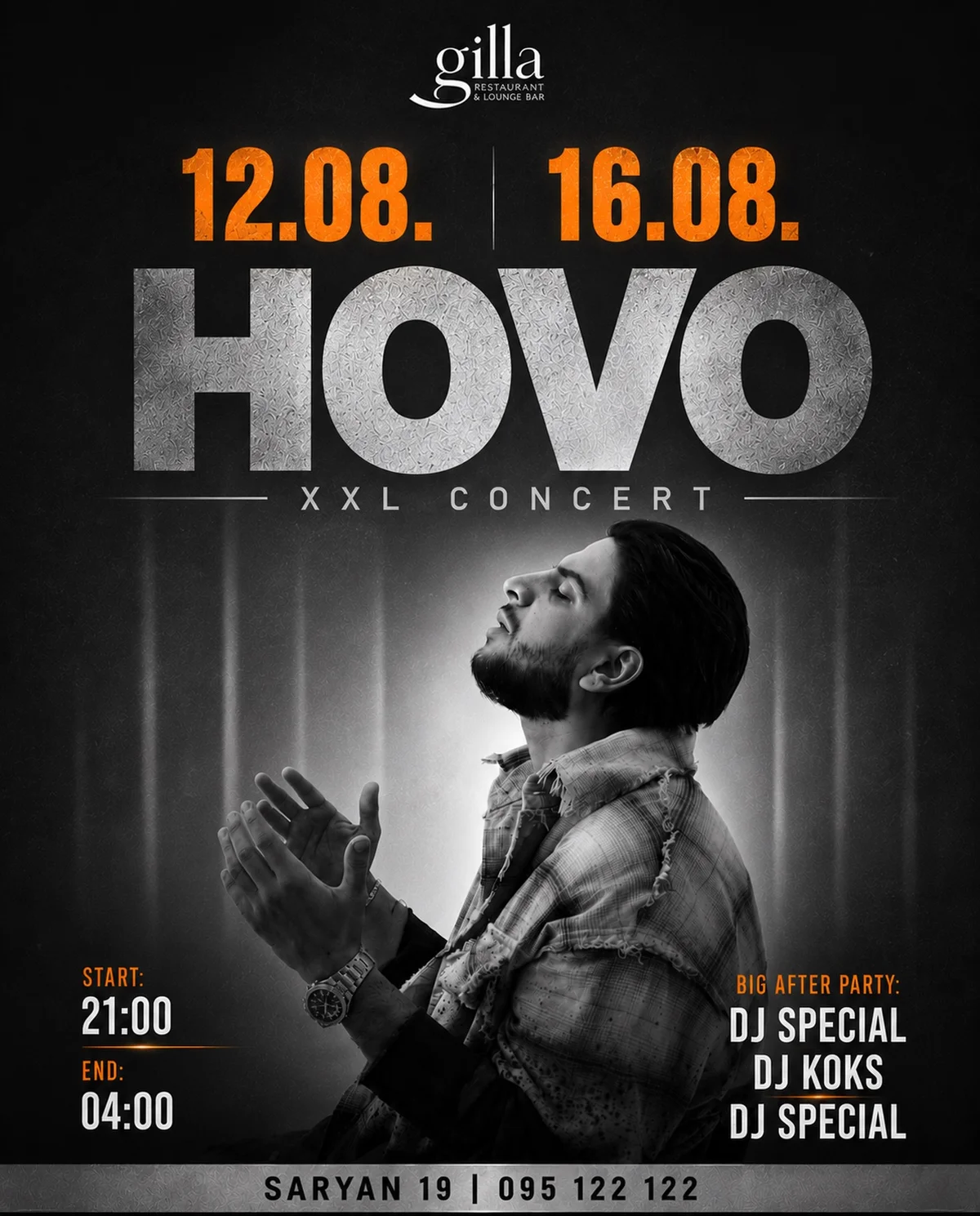 HOVO XXL Concert & Big After Party