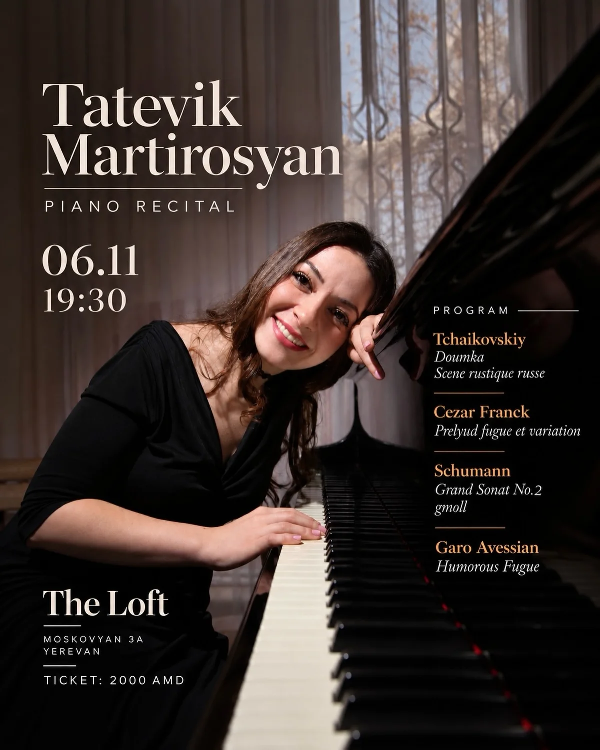 Tatevik Martirosyan: Piano Recital