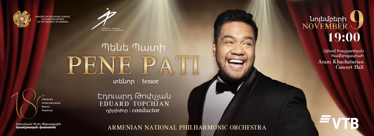 Pene Pati in Yerevan | 18th Yerevan International Music Festival