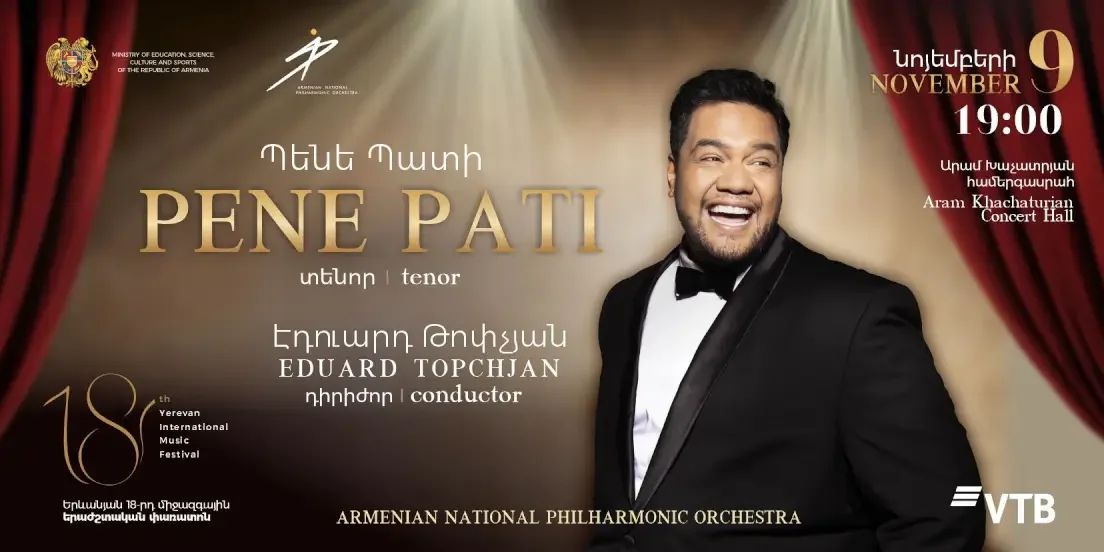 Pene Pati in Yerevan | 18th Yerevan International Music Festival