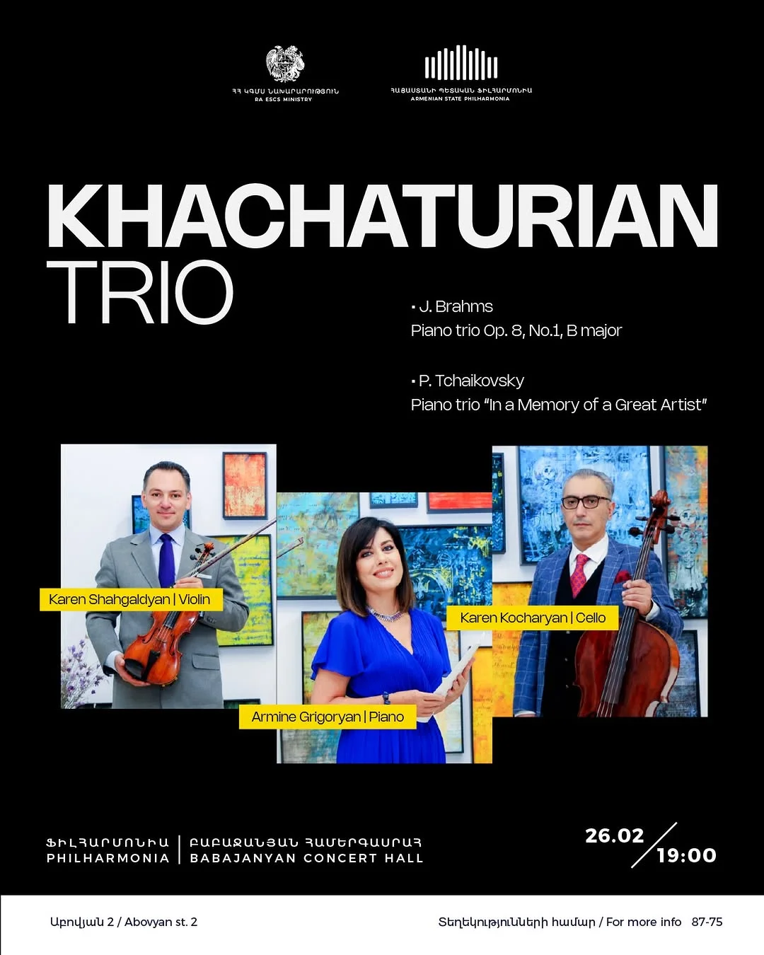 Khachaturian Trio