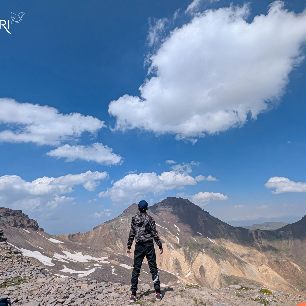 Kids Ascent to the South Peak of Mt. Aragats