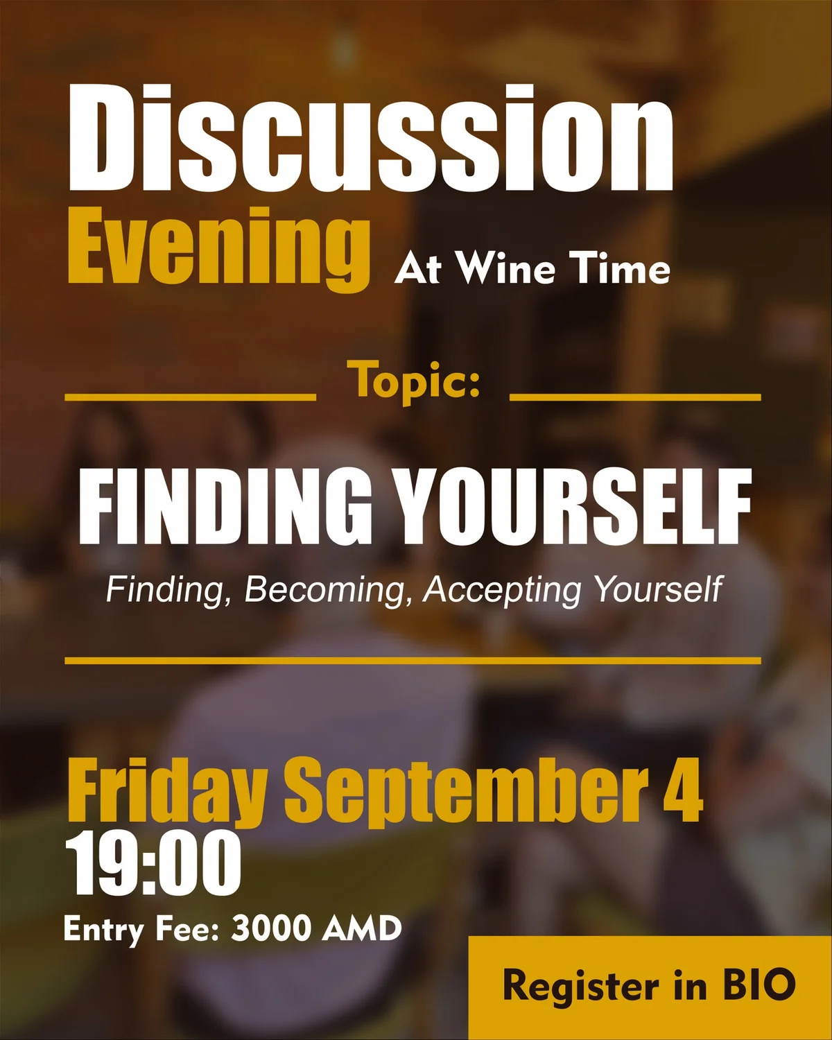 Finding Yourself. Ինքնաճանաչման քննարկում