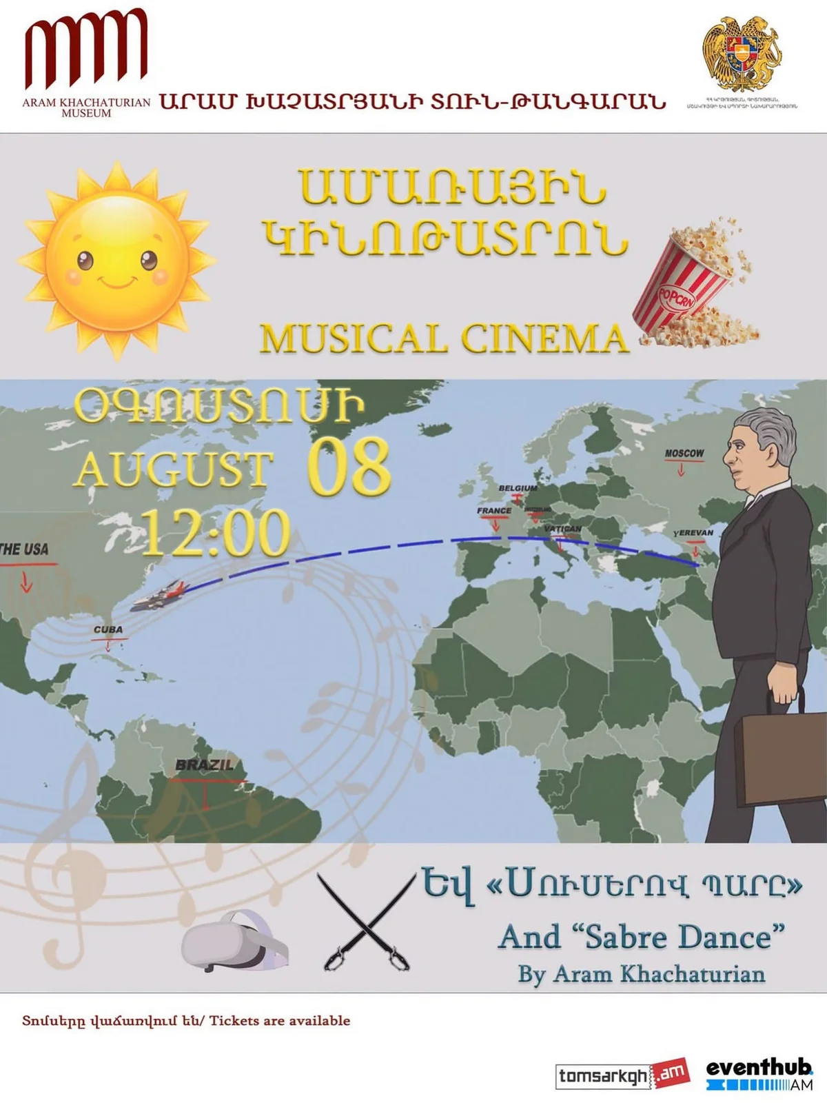 Traveling with Khachaturian