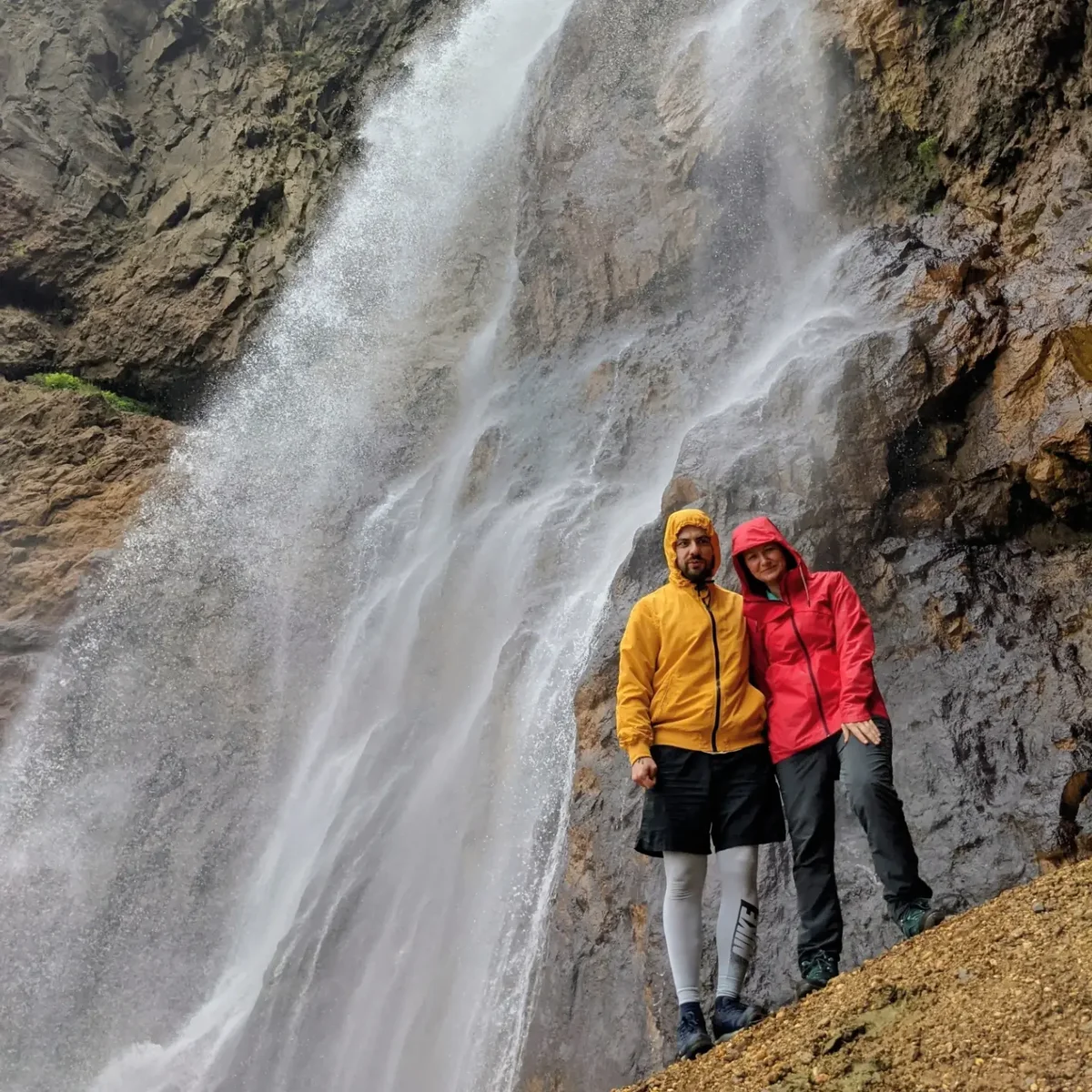 Hiking to Gegharot Waterfall