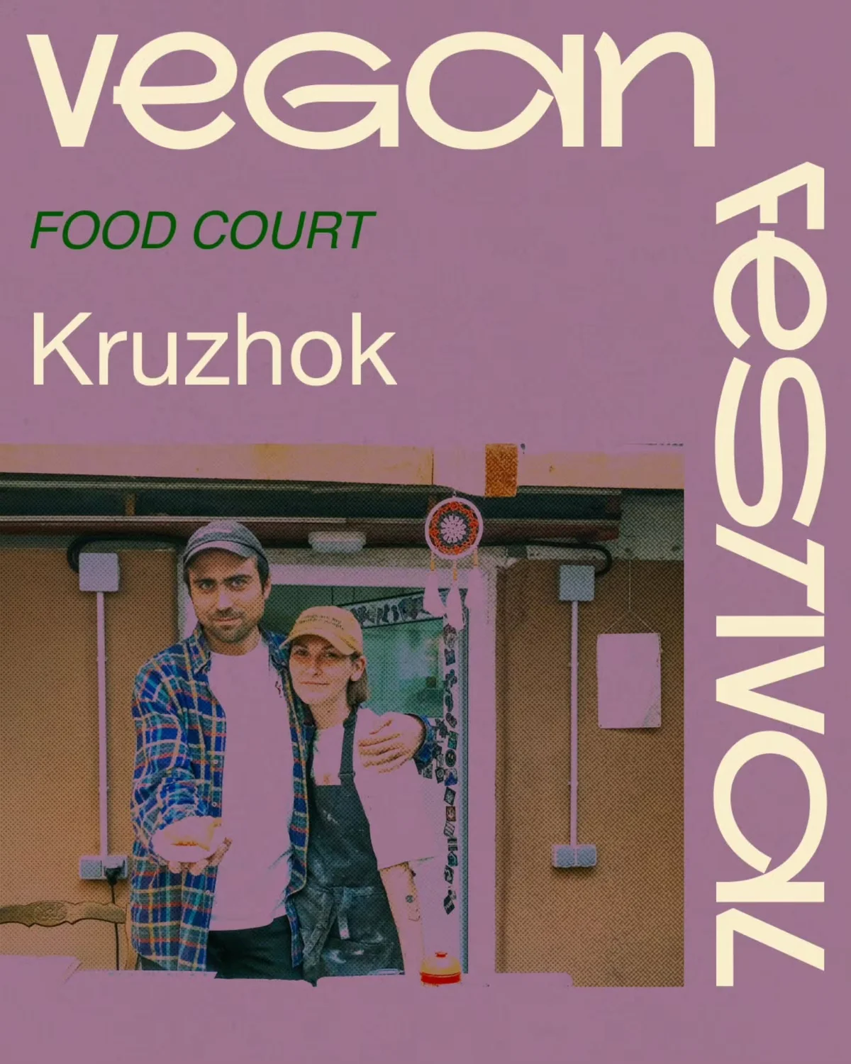 Kruzhok at Vegan Festival Food Court