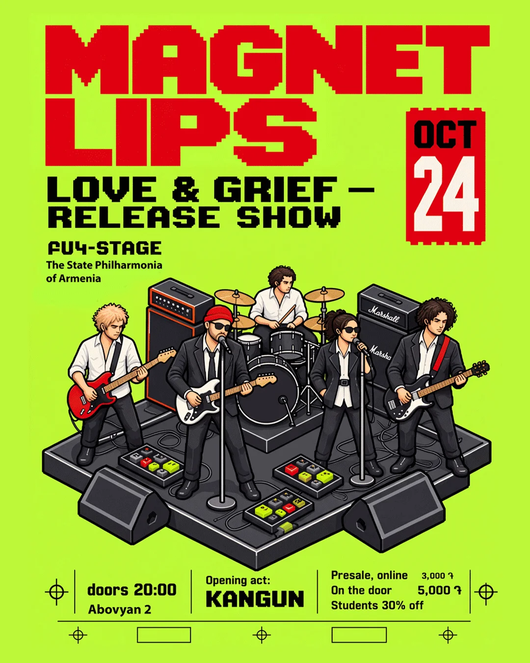 MAGNET LIPS: презентация альбома Love & Grief