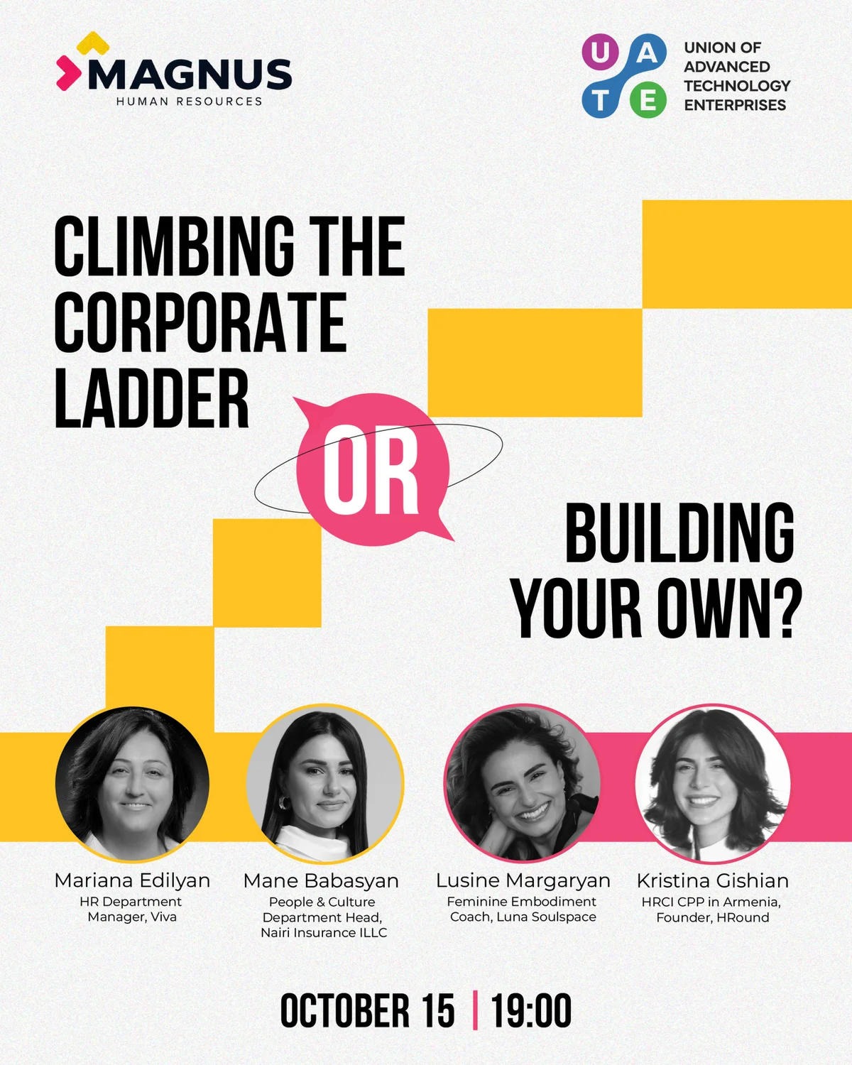 Climbing the Corporate Ladder or Building Your Own?