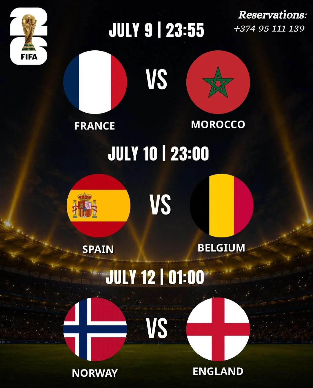 Norway vs England