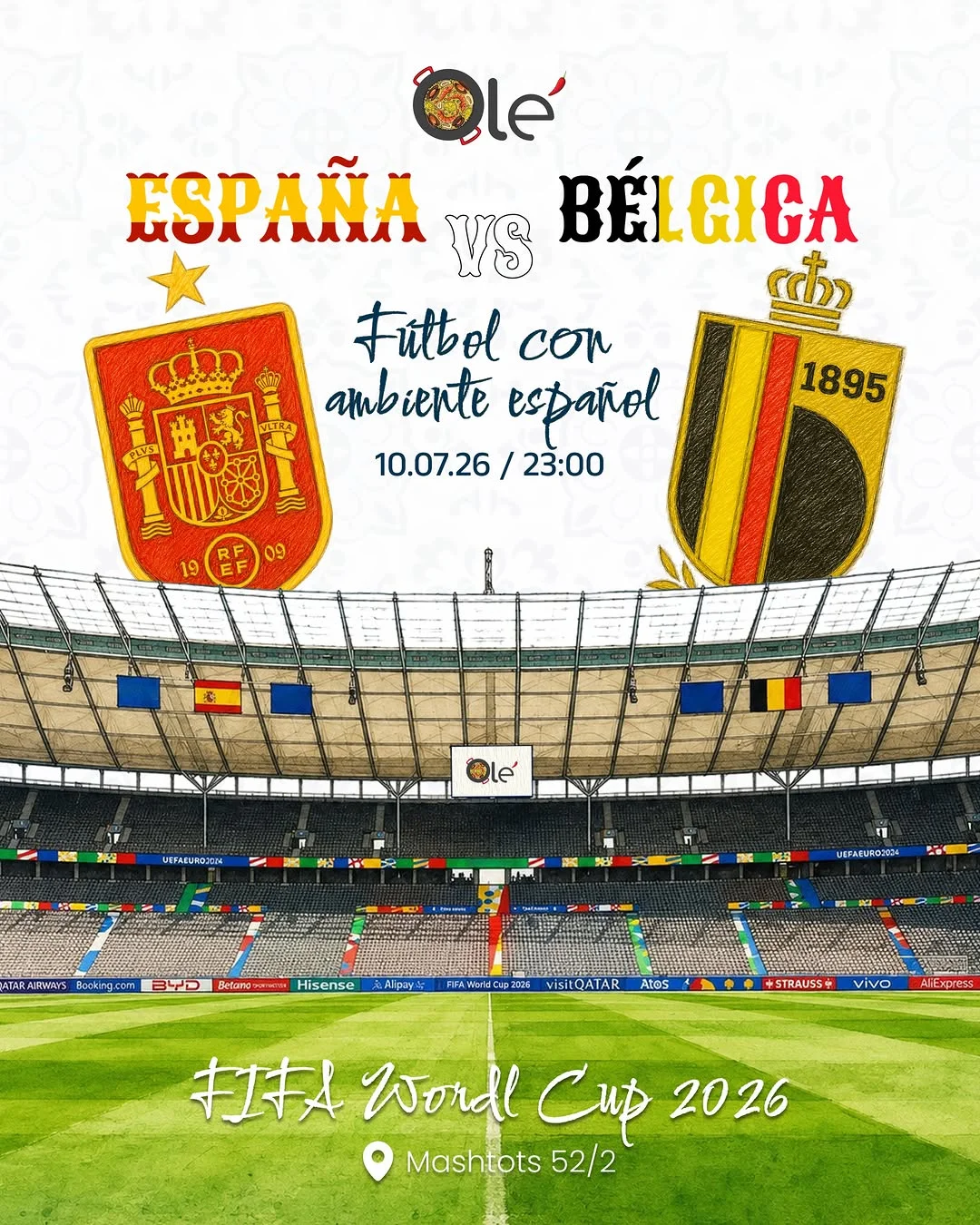 Spain VS Belgium