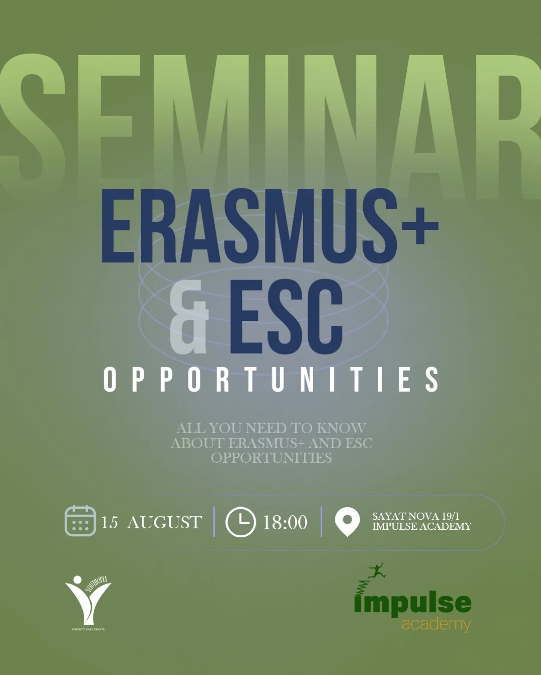 Erasmus+ and ESC Info-Seminar