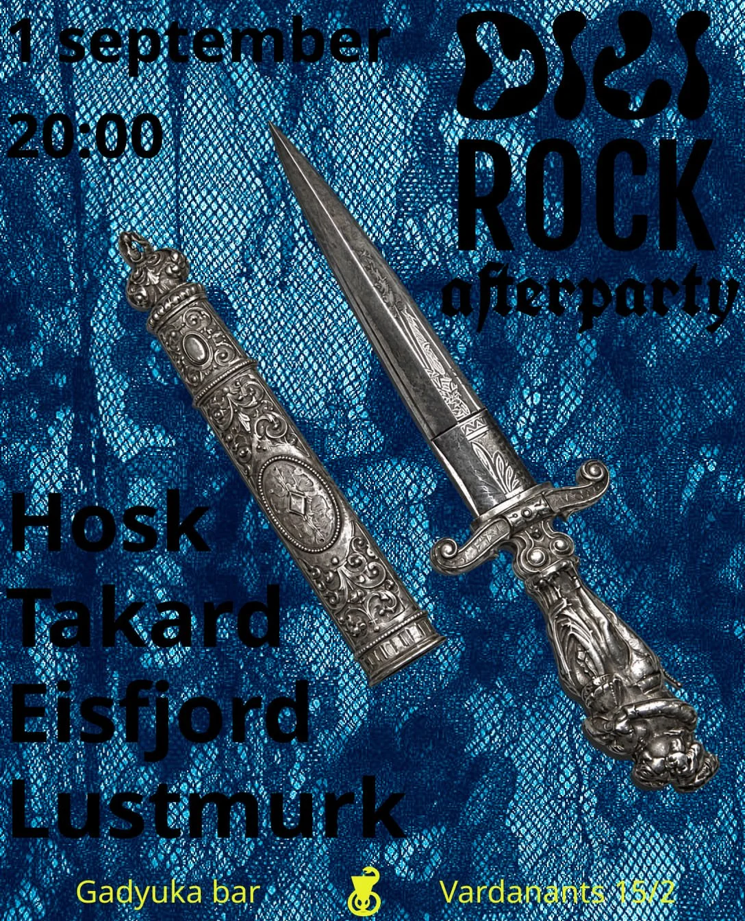 DIGI ROCK afterparty: Hosk, Takard, Eisfjord, Lustmurk