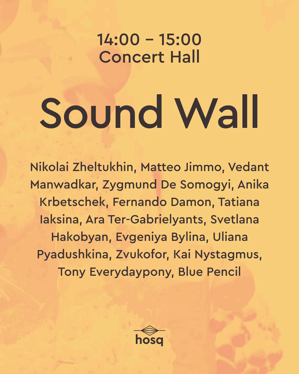Sound Wall | Performance