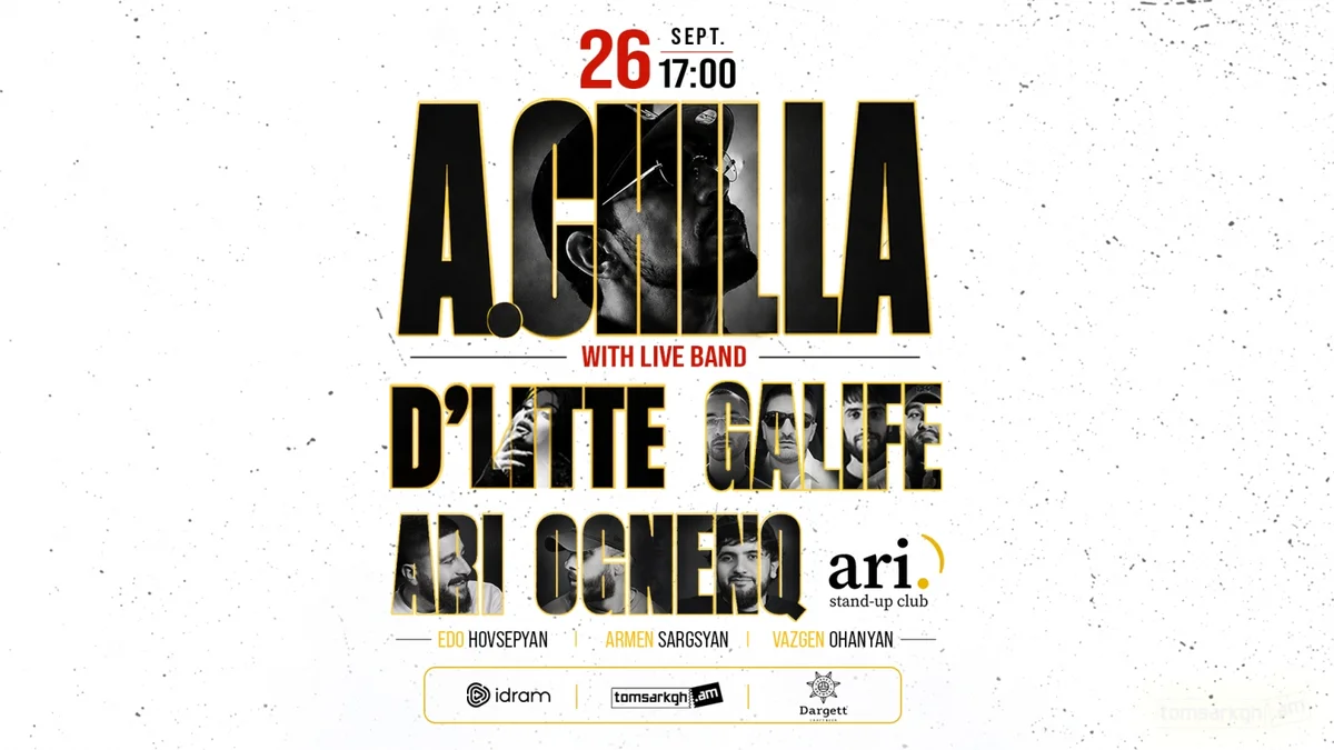 A.Chilla with Live Band, D'Litte, Galife & Ari Ognenq