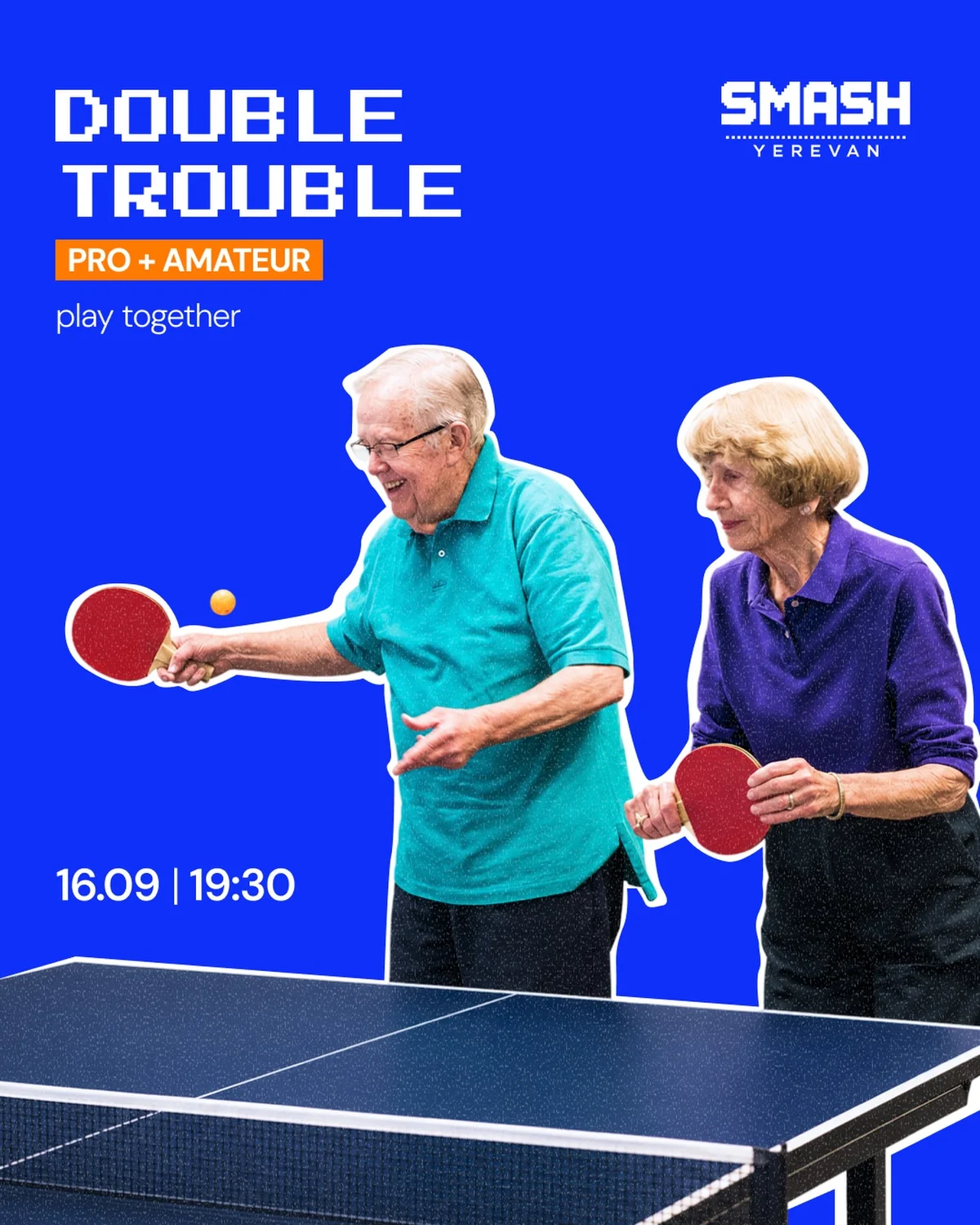 Double Trouble Tournament: Pro + Amateur