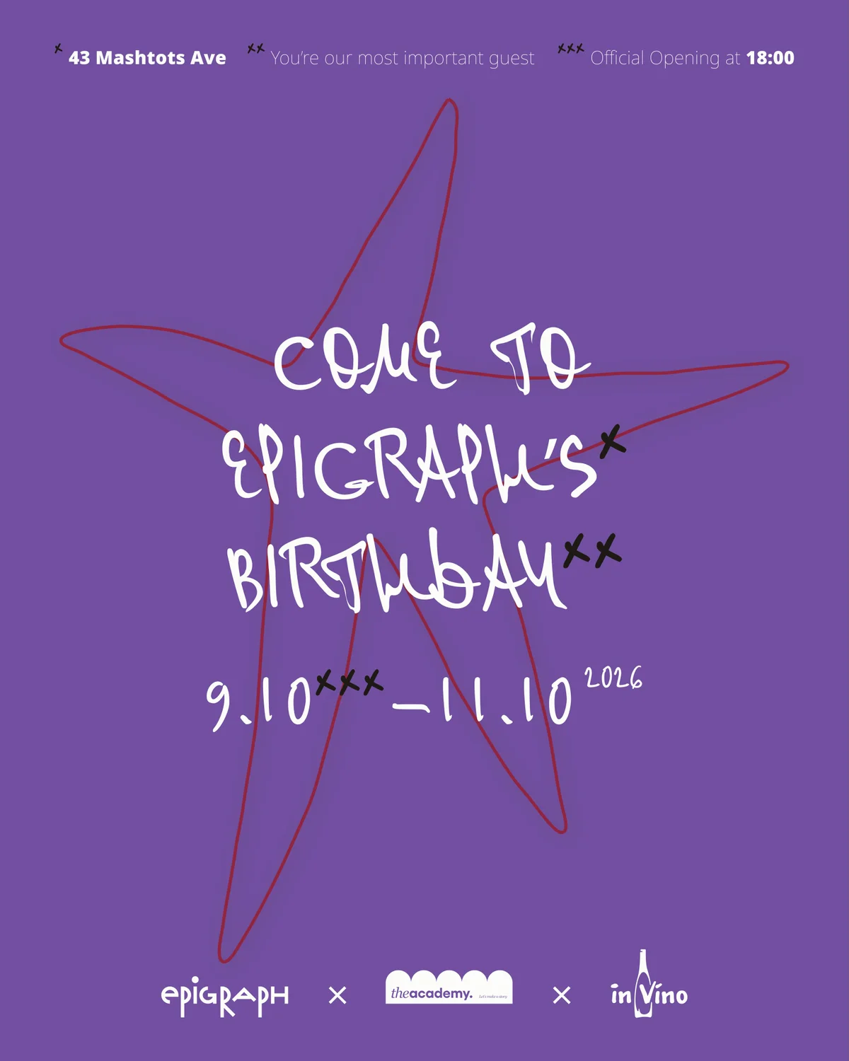 Epigraph's Birthday