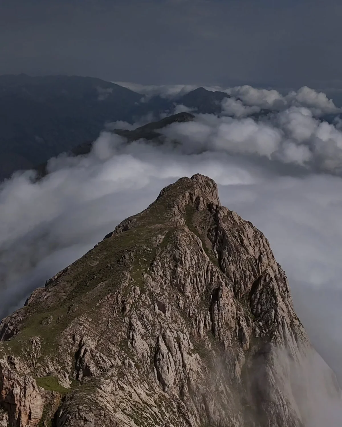Climbing Mount Khustup