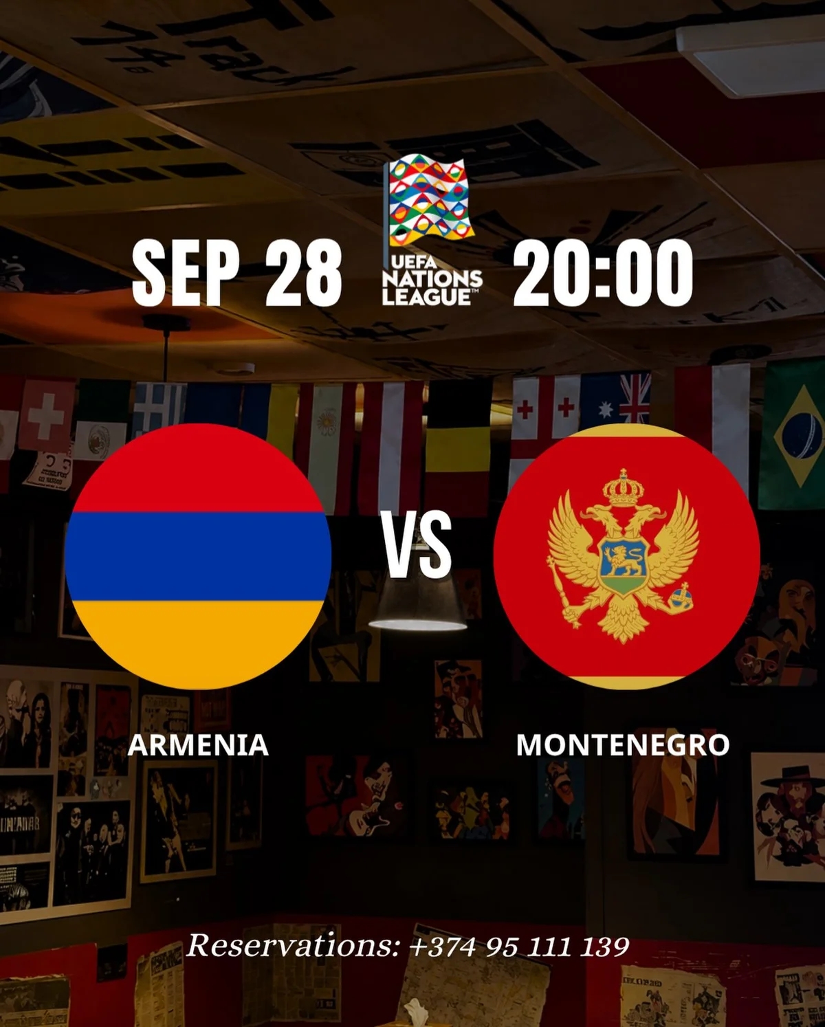 Armenia vs Montenegro | UEFA Nations League