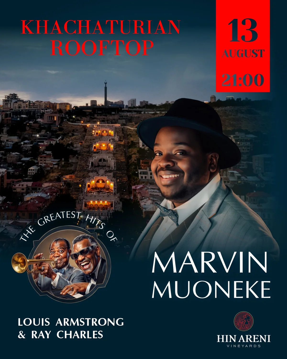 Marvin Muoneke: Louis Armstrong & Ray Charles