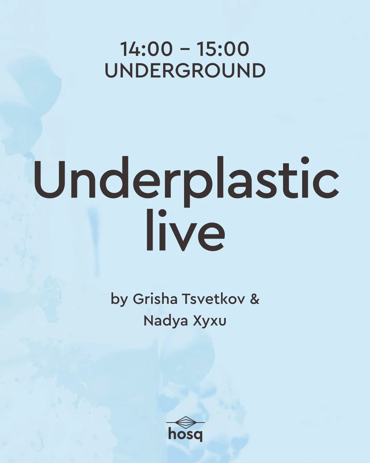 Underplastic live | Installation & Performance