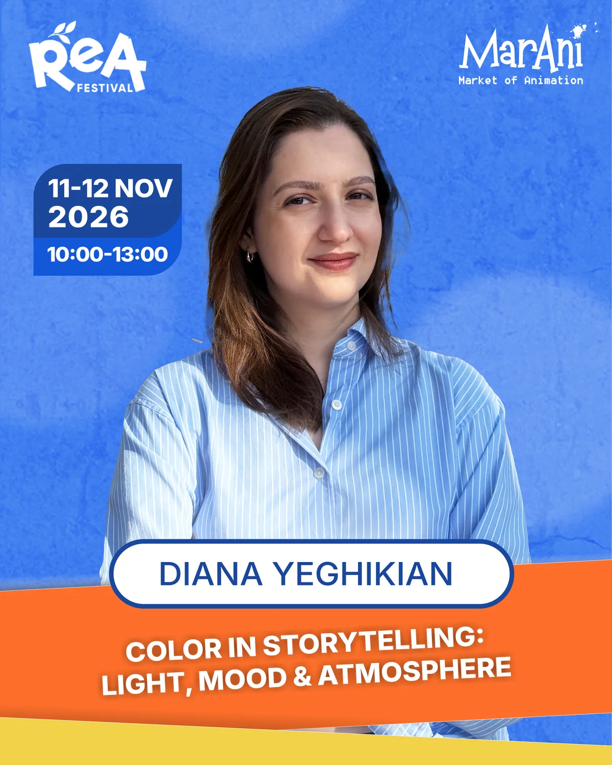 "Color in Storytelling: Light, Mood & Atmosphere" workshop by Diana Yeghikian
