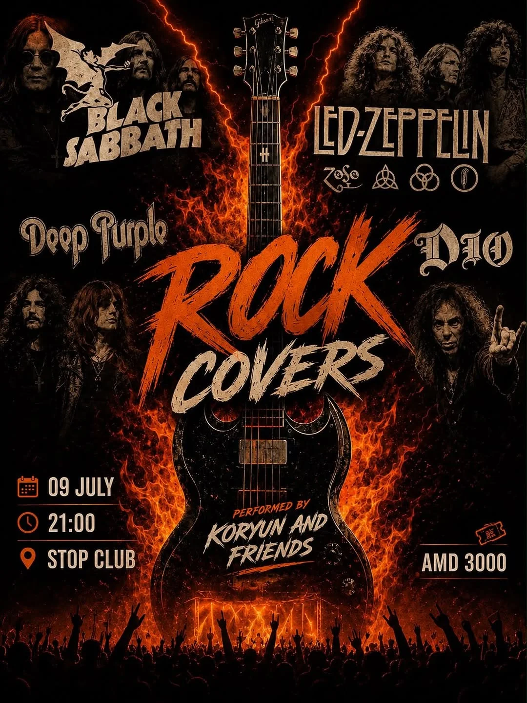 Koryun and Friends. Rock Covers