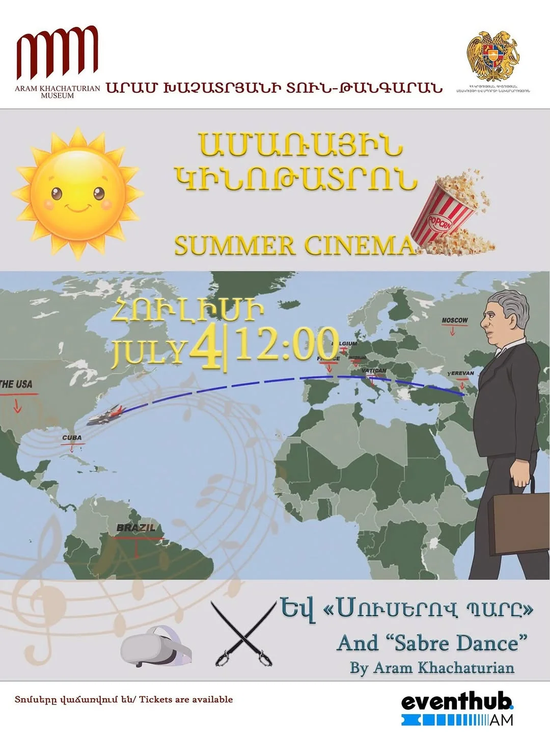 Traveling with Khachaturian