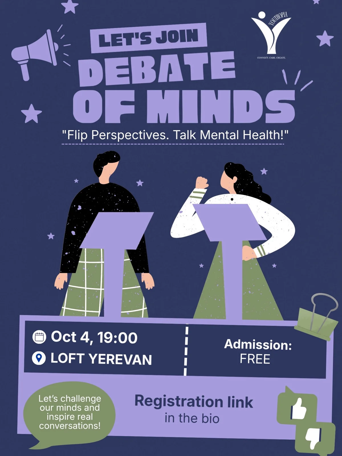 Debate of Minds: Mental Health Debate Night