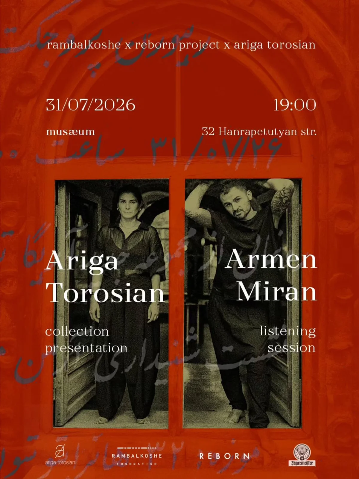 Ariga Torosian and Armen Miran
